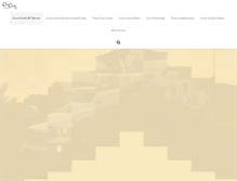 Tablet Screenshot of covecreekrvresort.com